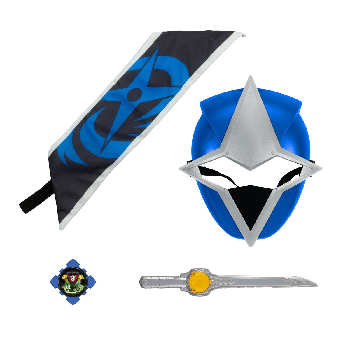 Buy Power Rangers Ninja Steel - Blue Ranger Hero Set Online at Low